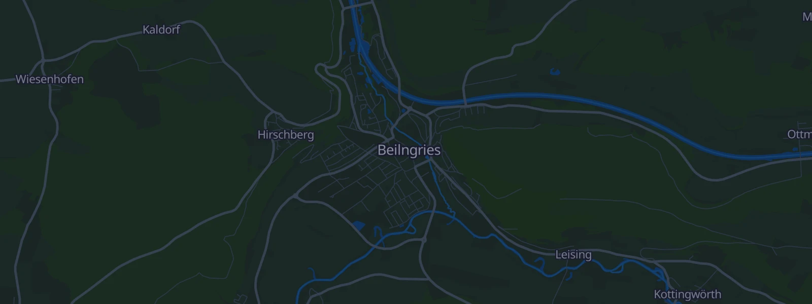 Karte von Beilngries