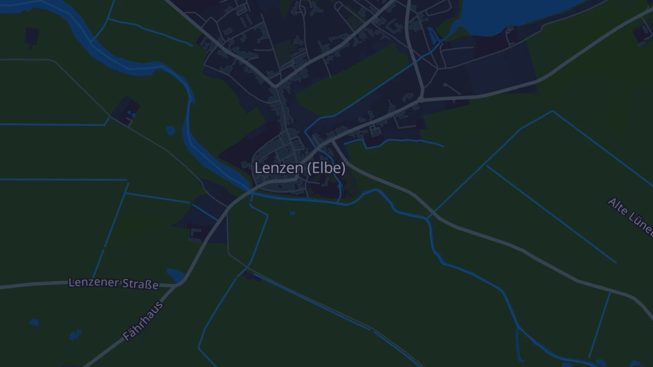 Karte von Lenzen
