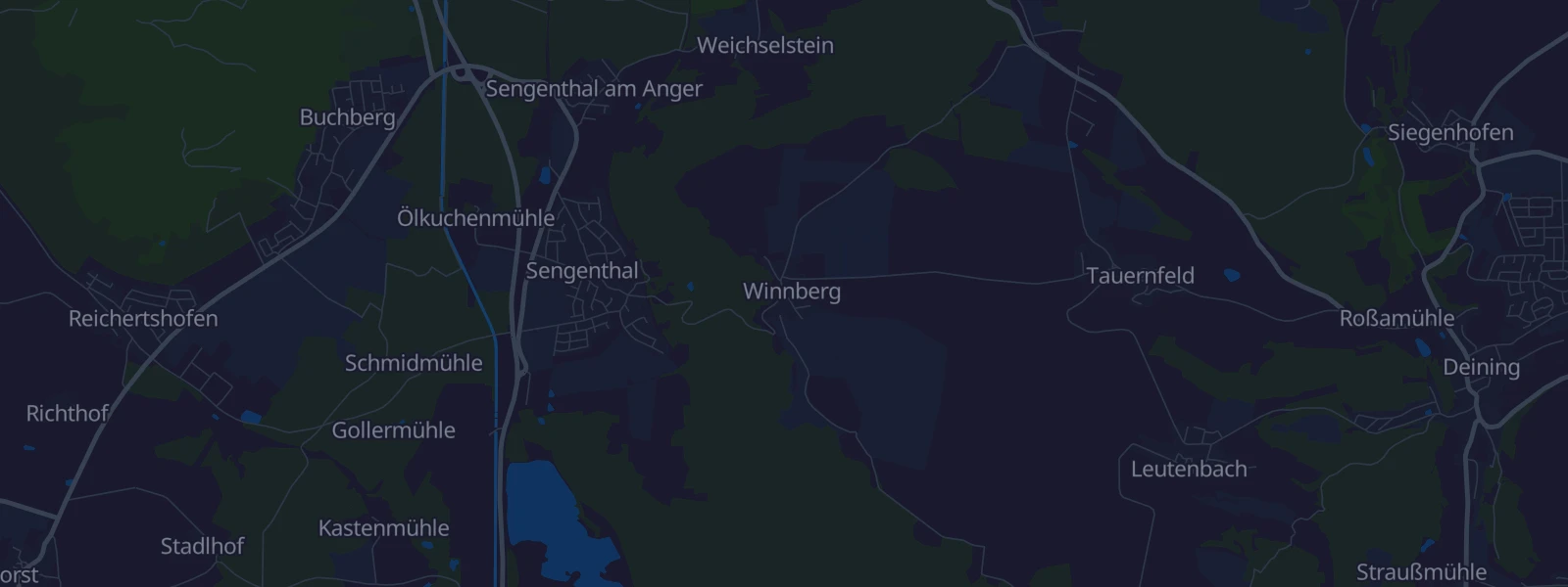 Karte von Sengenthal