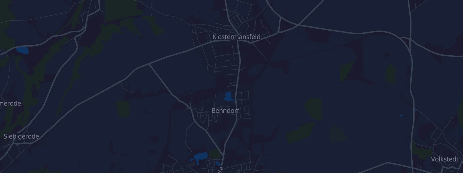 Karte von Benndorf