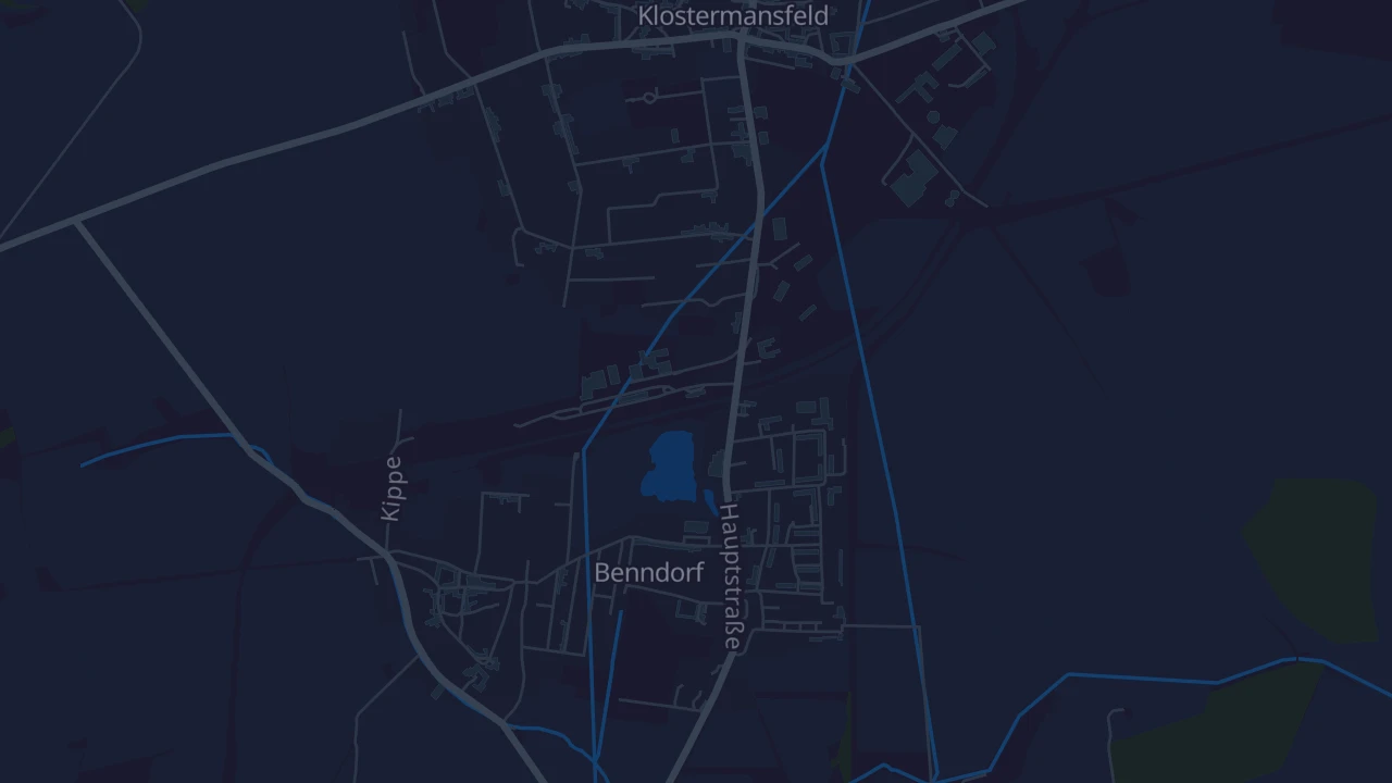 Karte von Benndorf