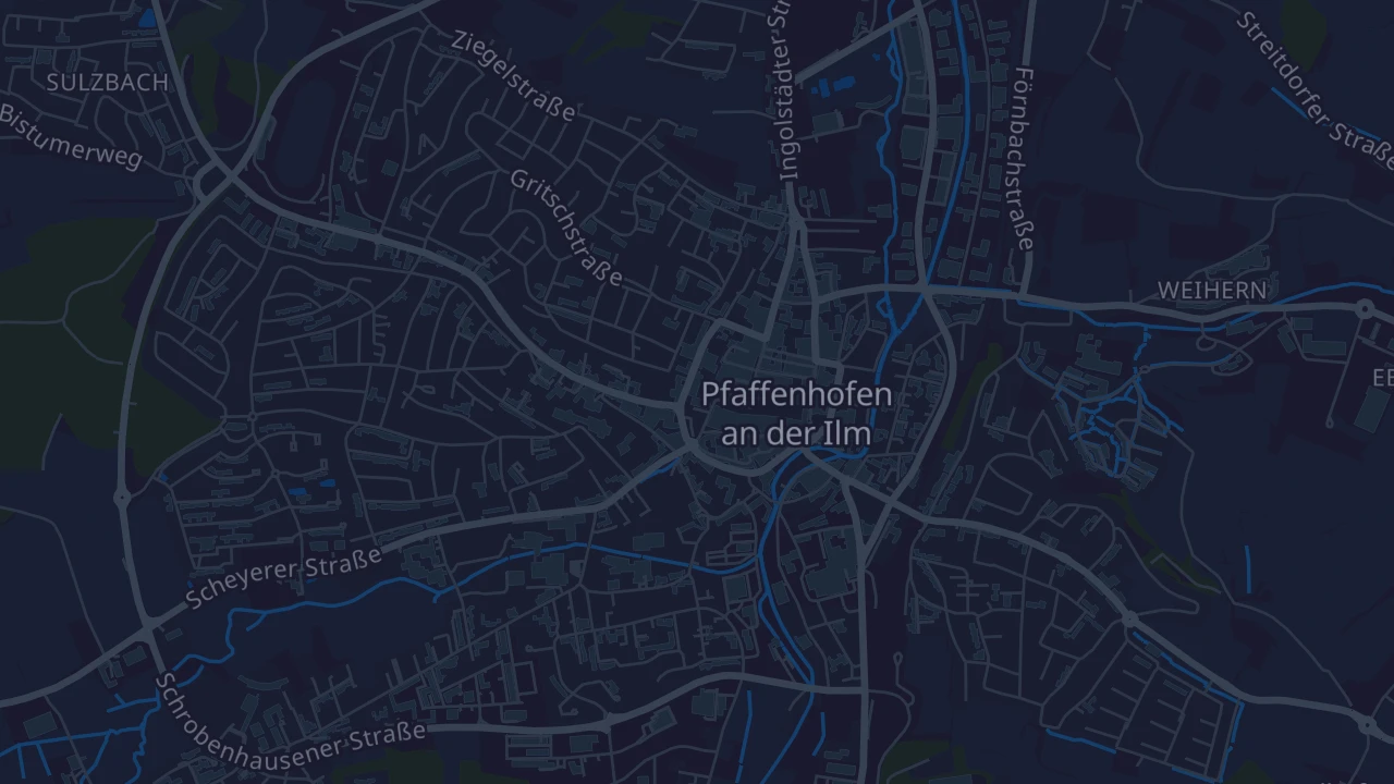 Karte von Pfaffenhofen a.d.Ilm