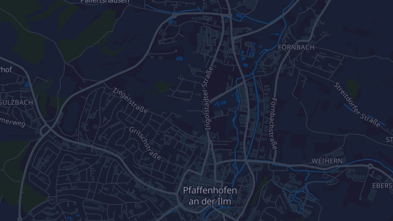 Karte von Pfaffenhofen a.d.Ilm