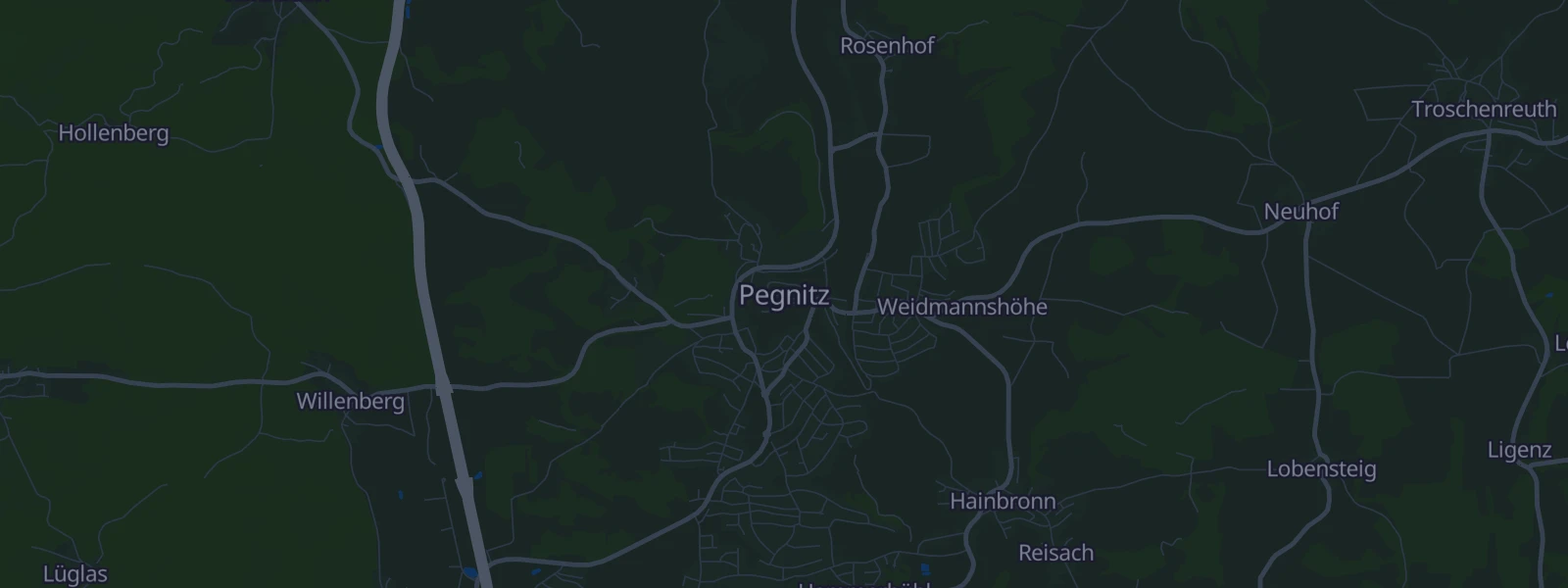 Karte von Pegnitz
