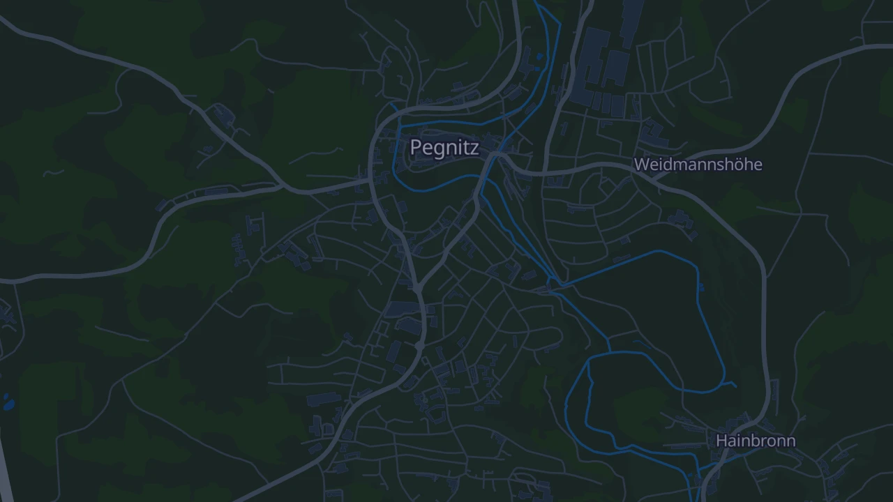 Karte von Pegnitz