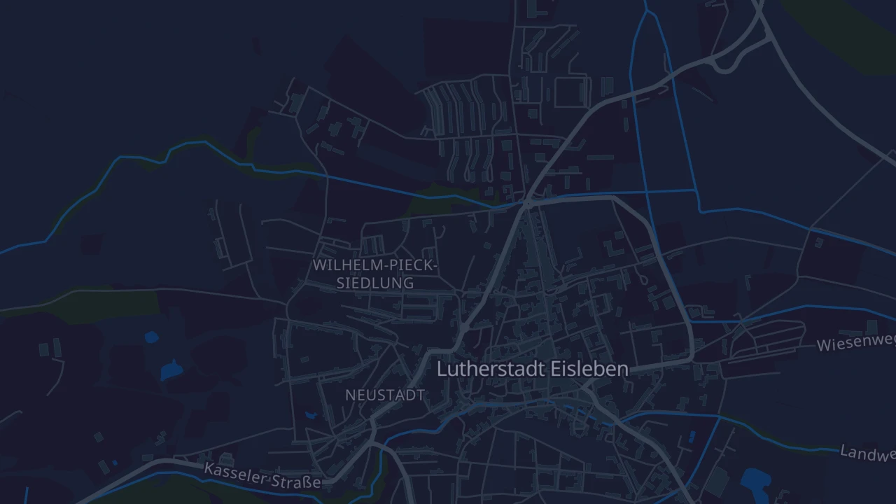 Karte von Lutherstadt Eisleben