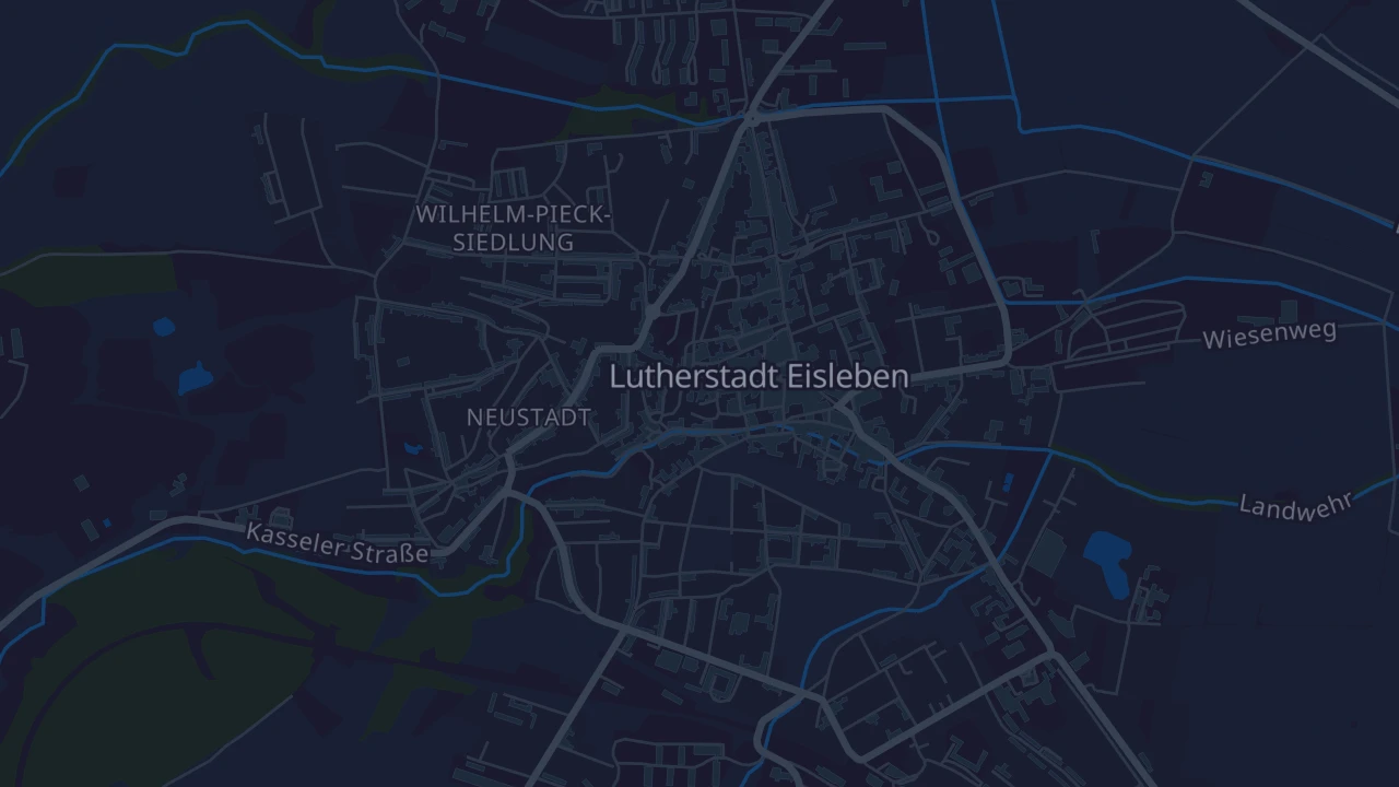 Karte von Lutherstadt Eisleben