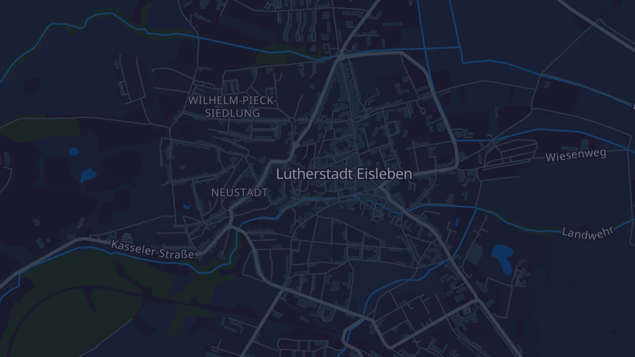 Karte von Lutherstadt Eisleben