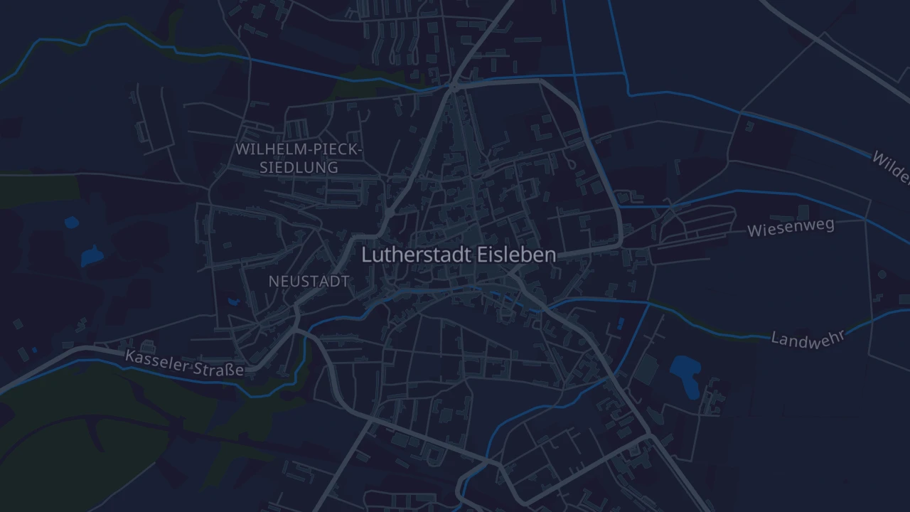 Karte von Lutherstadt Eisleben