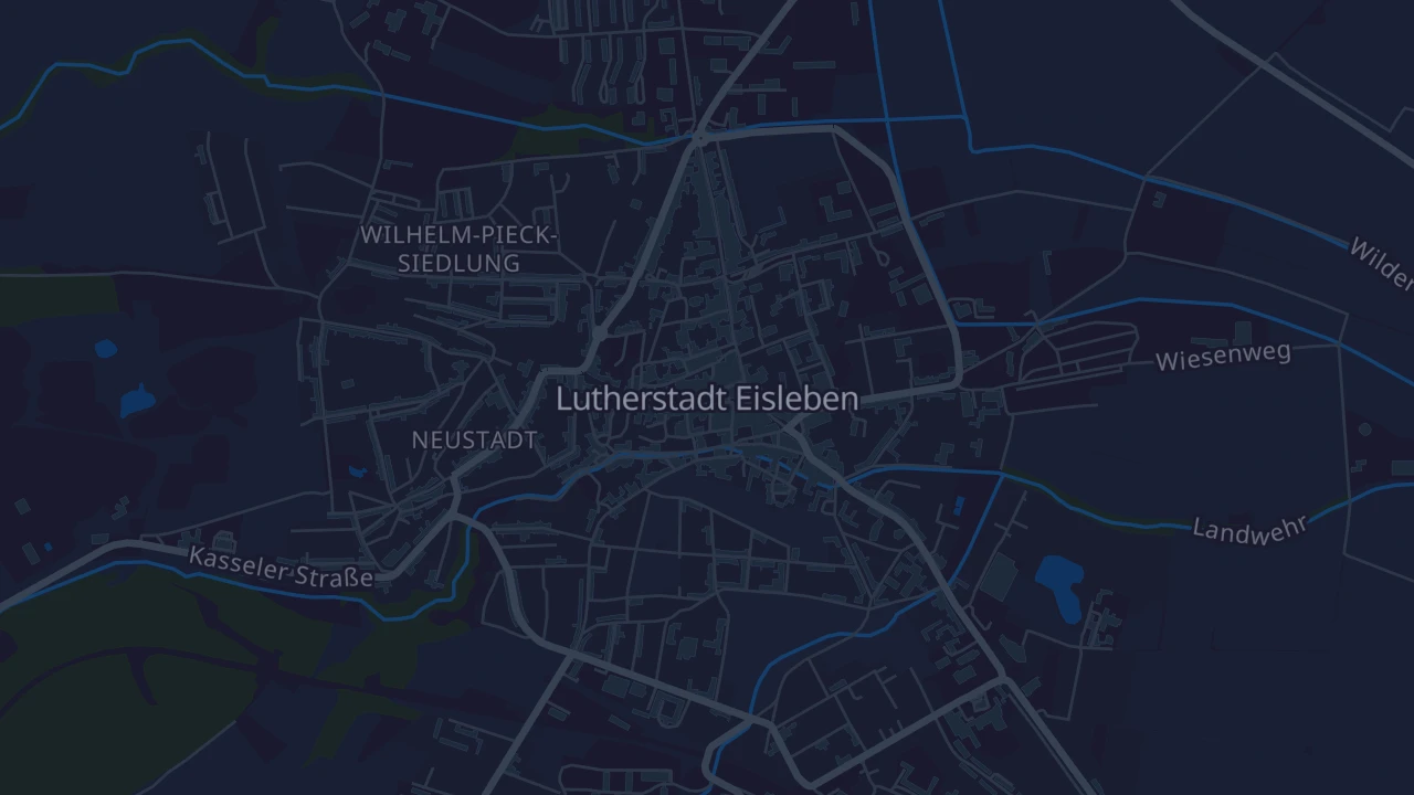 Karte von Lutherstadt Eisleben