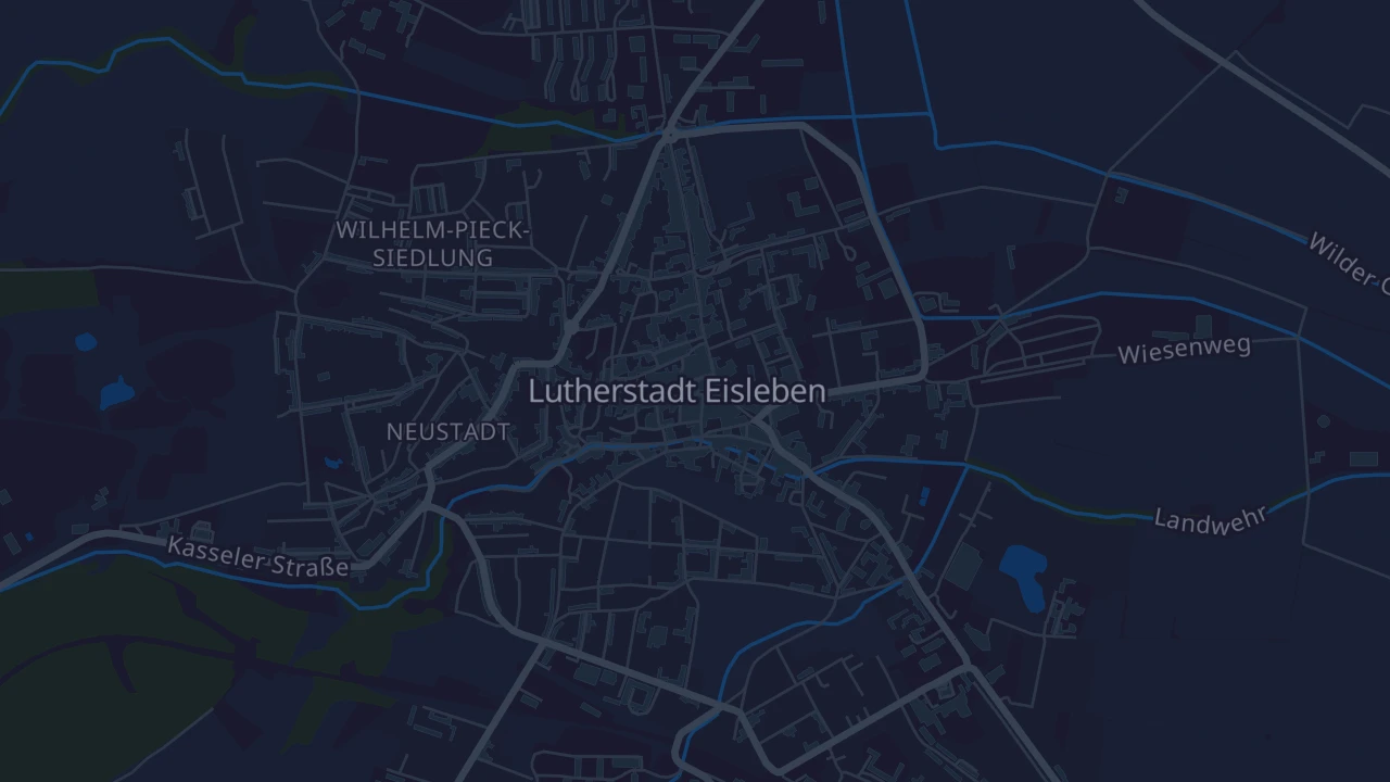 Karte von Lutherstadt Eisleben