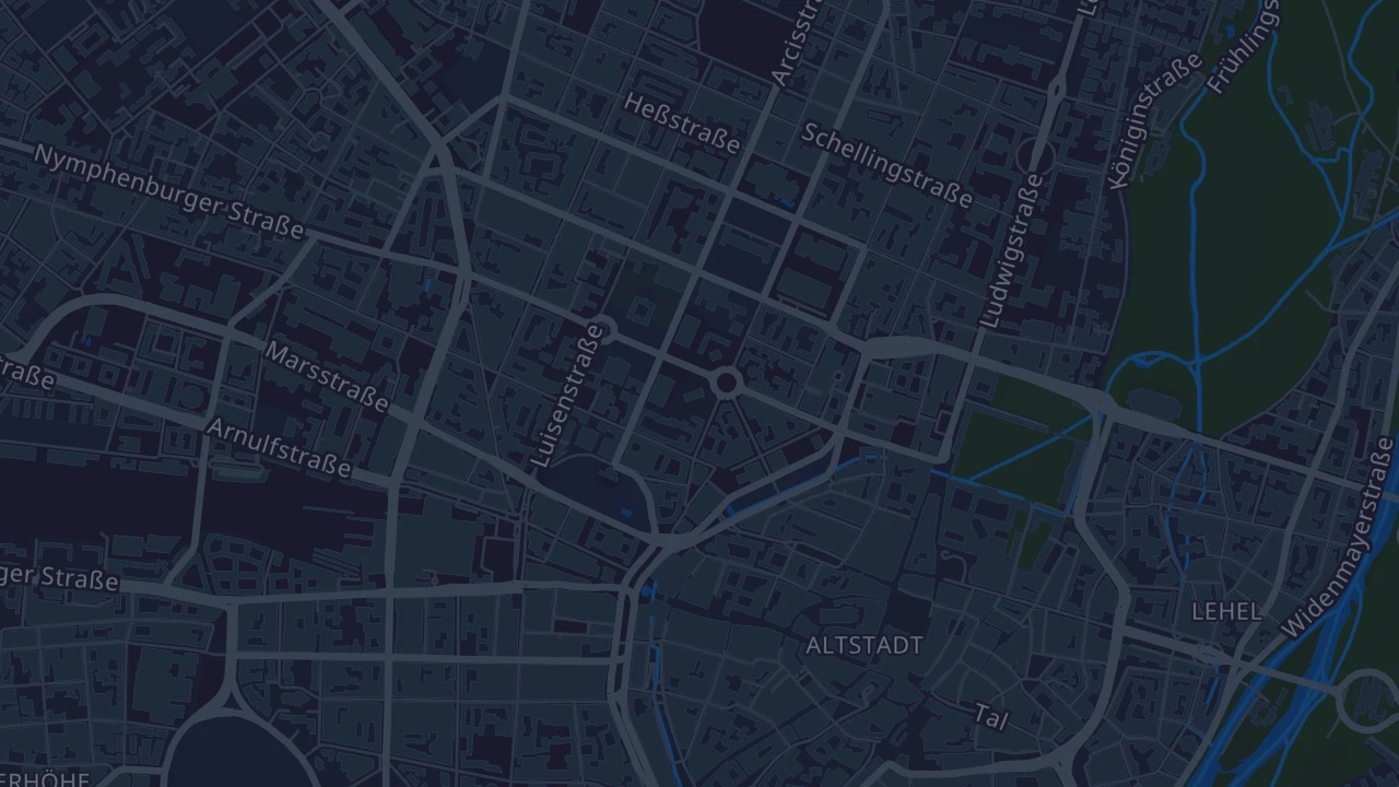 Karte von München