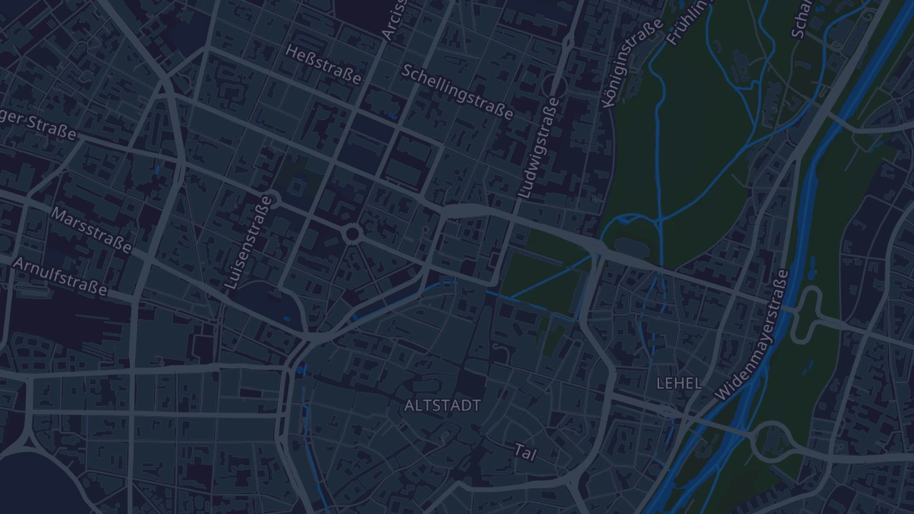 Karte von München