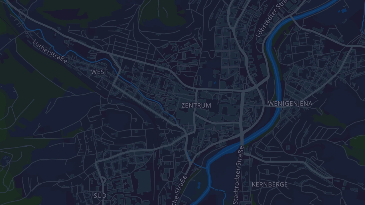 Karte von Jena
