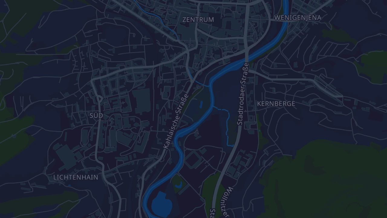 Karte von Jena