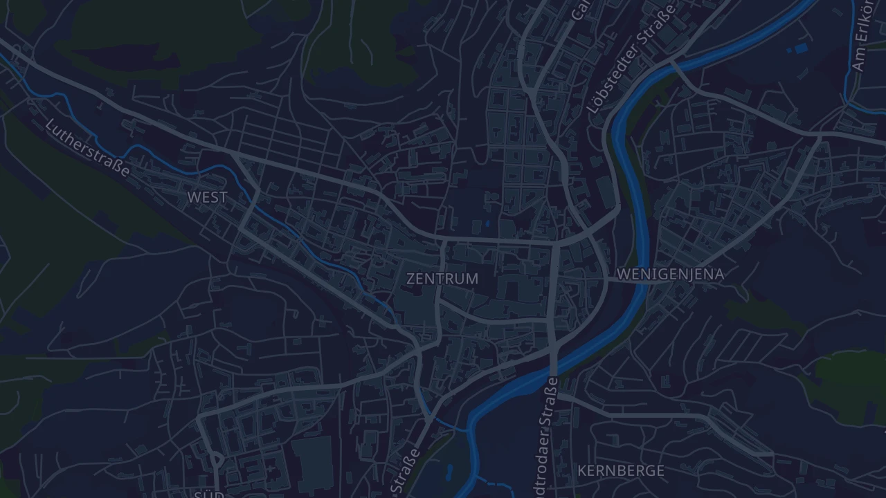 Karte von Jena