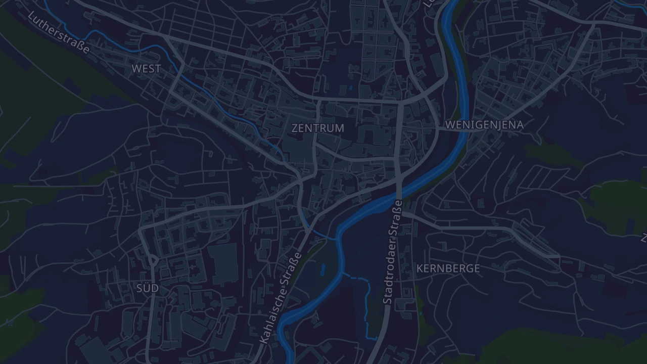Karte von Jena