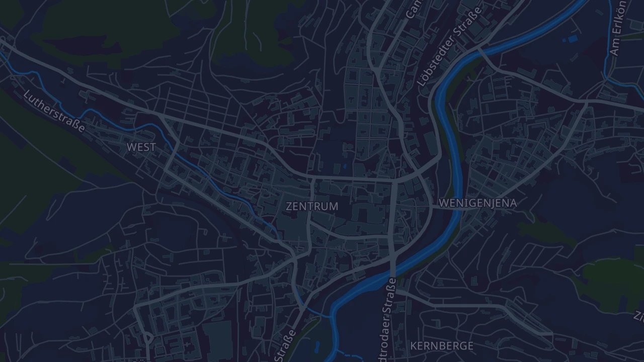 Karte von Jena