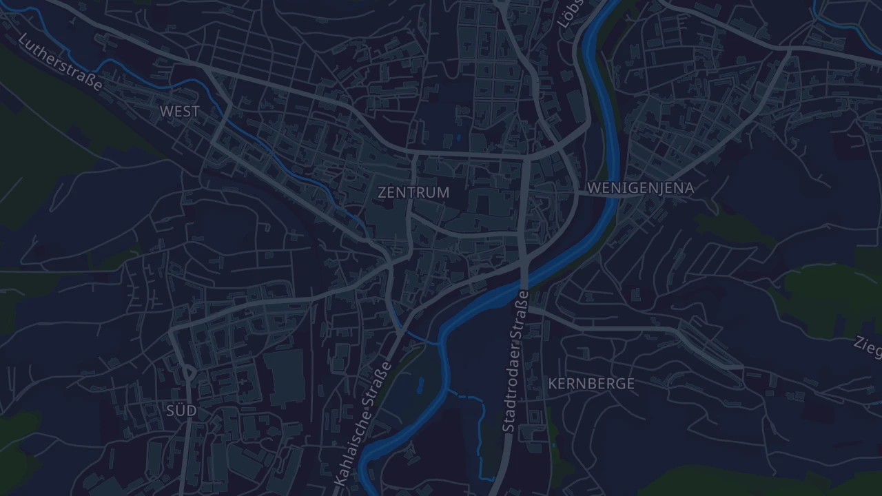 Karte von Jena