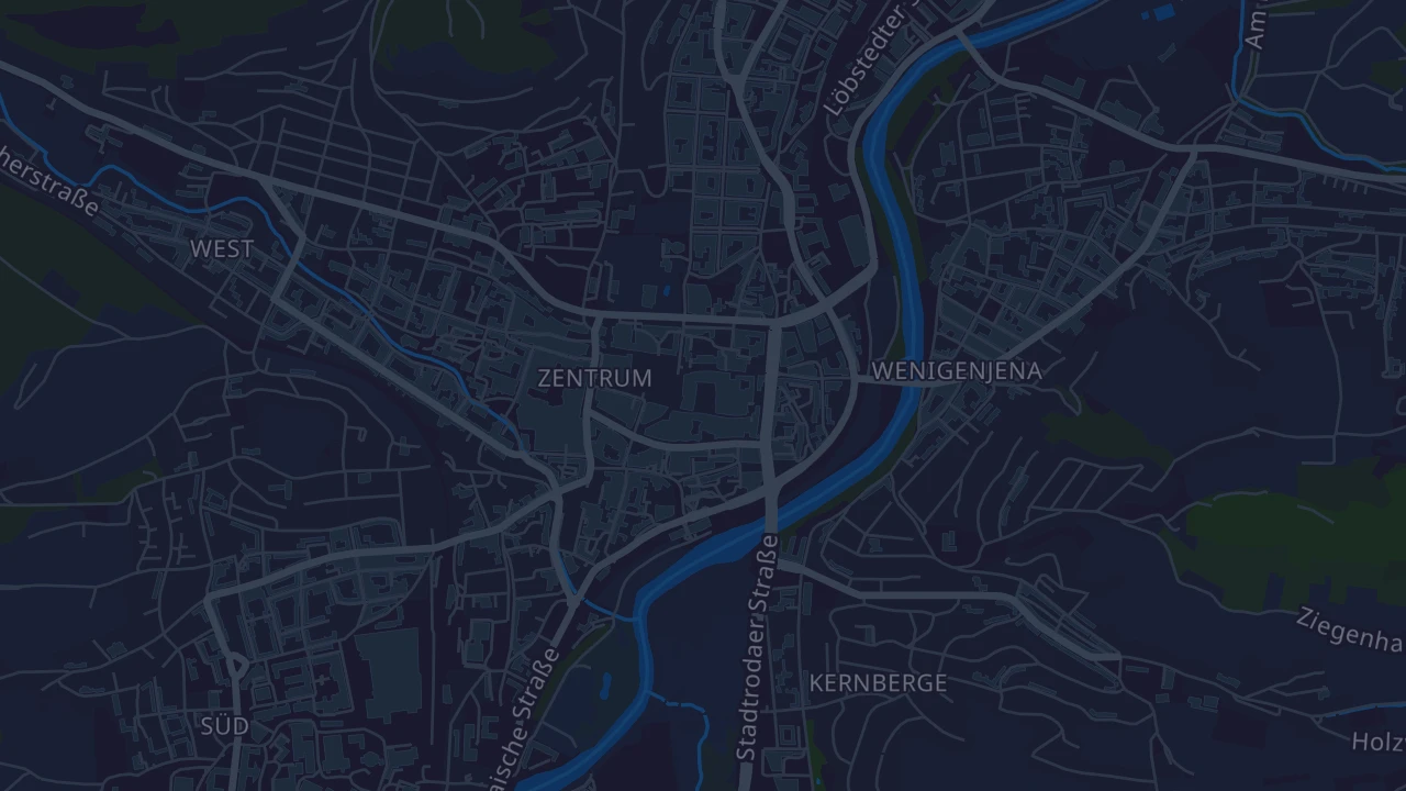 Karte von Jena