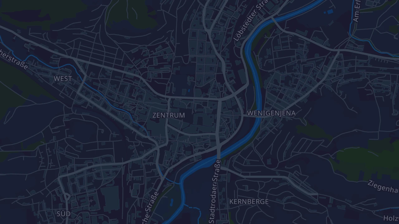 Karte von Jena