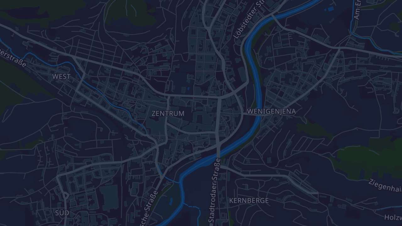 Karte von Jena