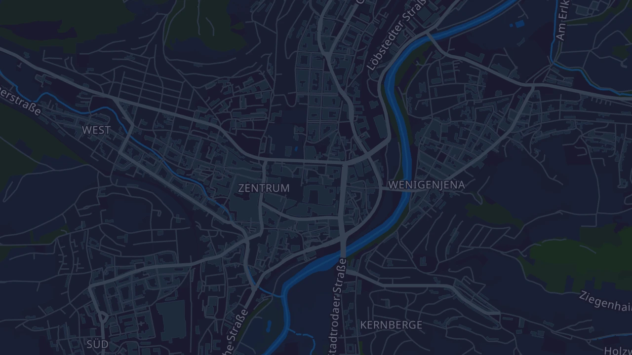 Karte von Jena