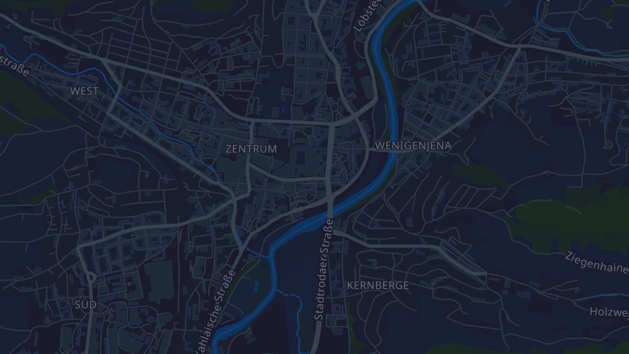 Karte von Jena