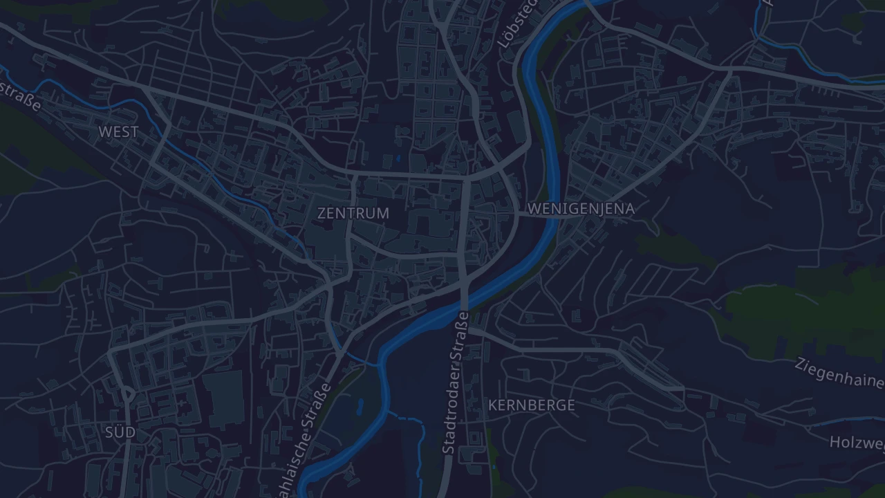Karte von Jena