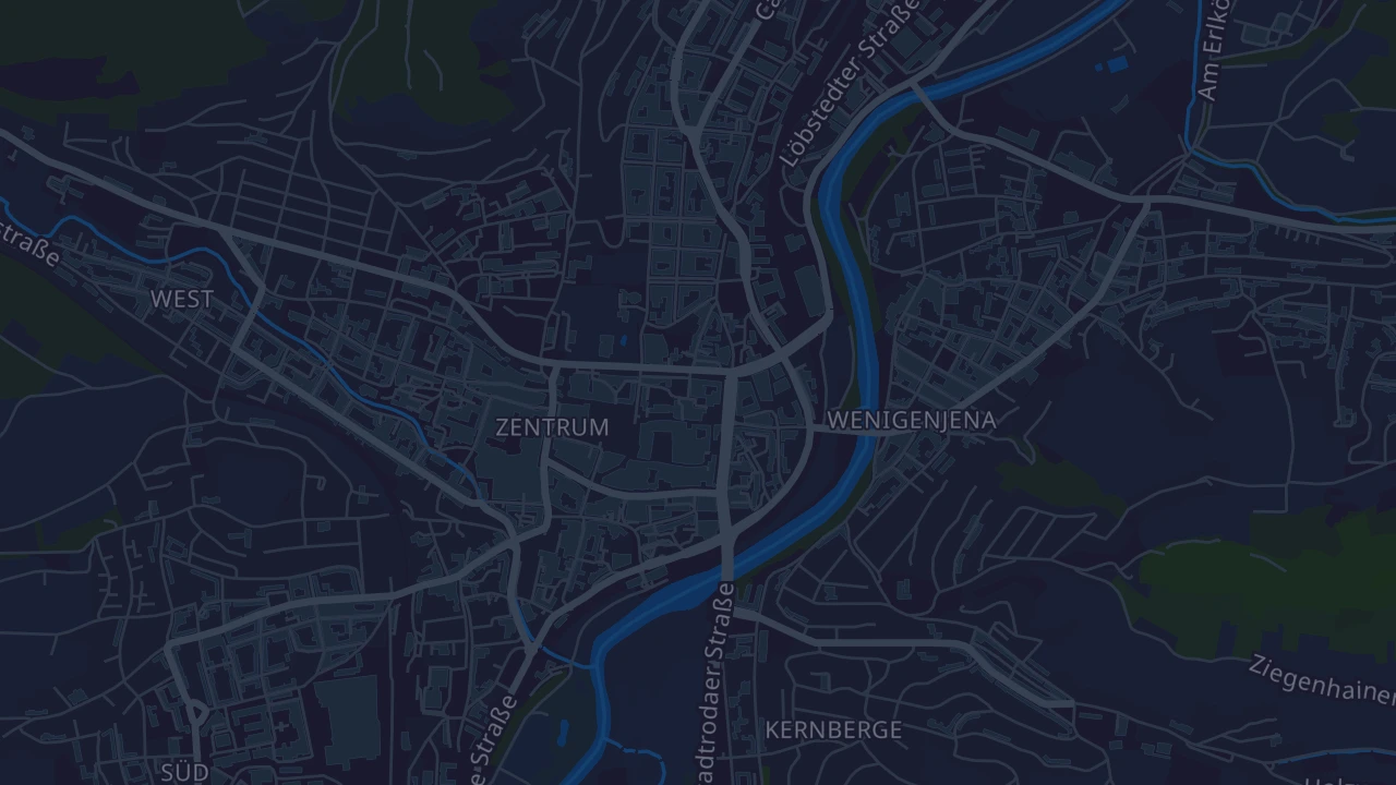 Karte von Jena