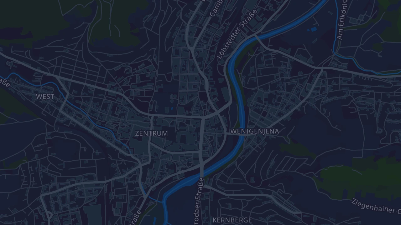Karte von Jena