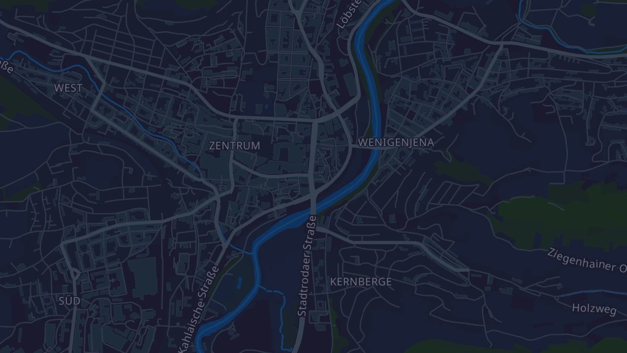 Karte von Jena