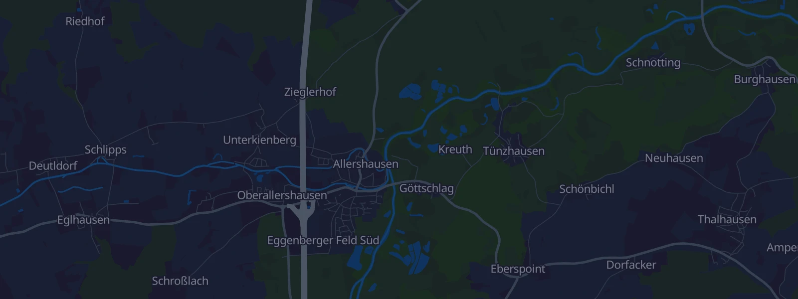 Karte von Allershausen