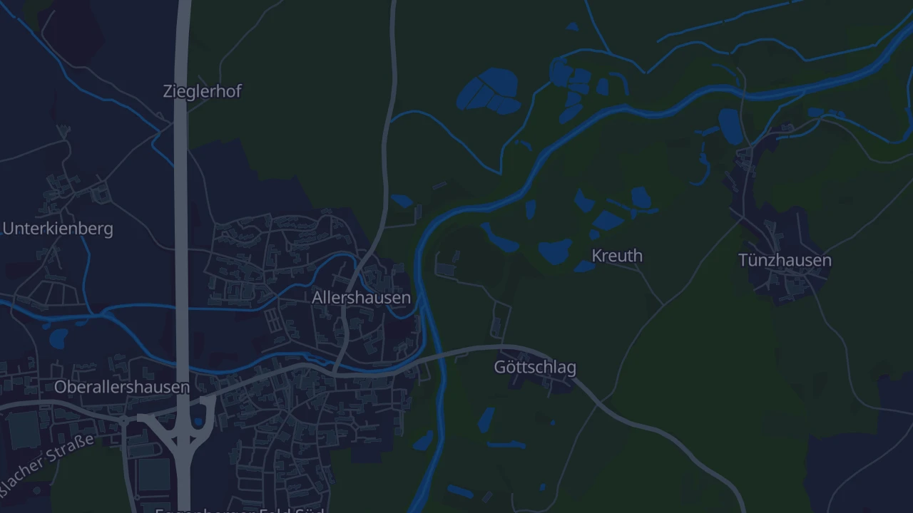 Karte von Allershausen
