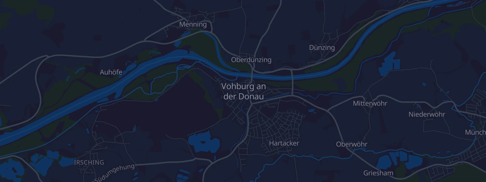 Karte von Vohburg