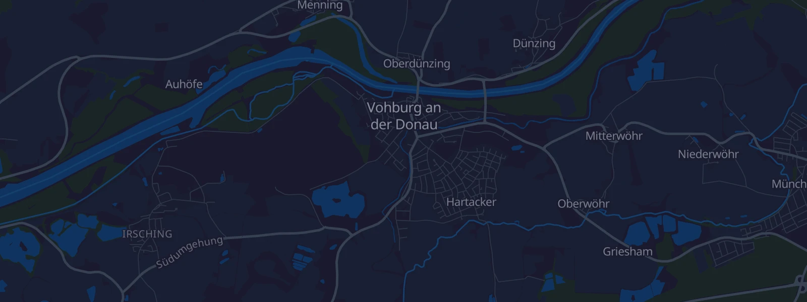 Karte von Vohburg an der Donau
