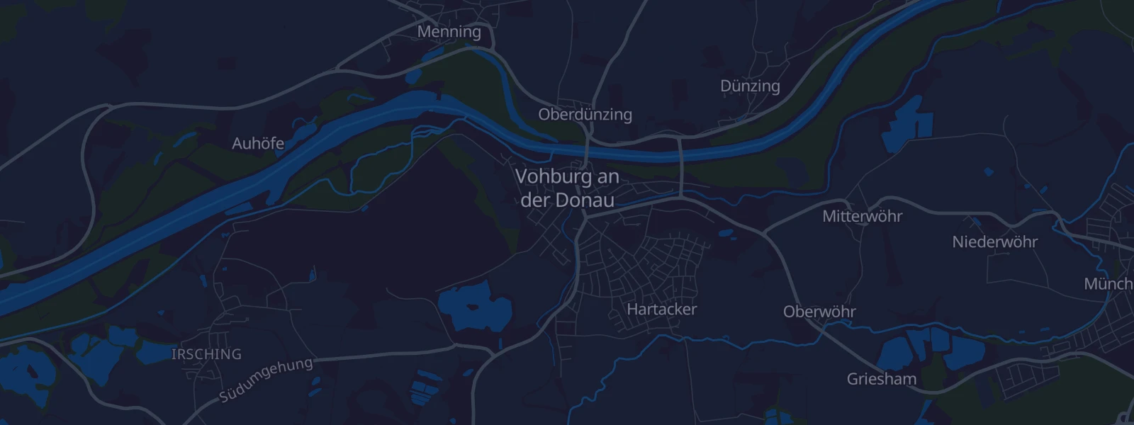 Karte von Vohburg an der Donau