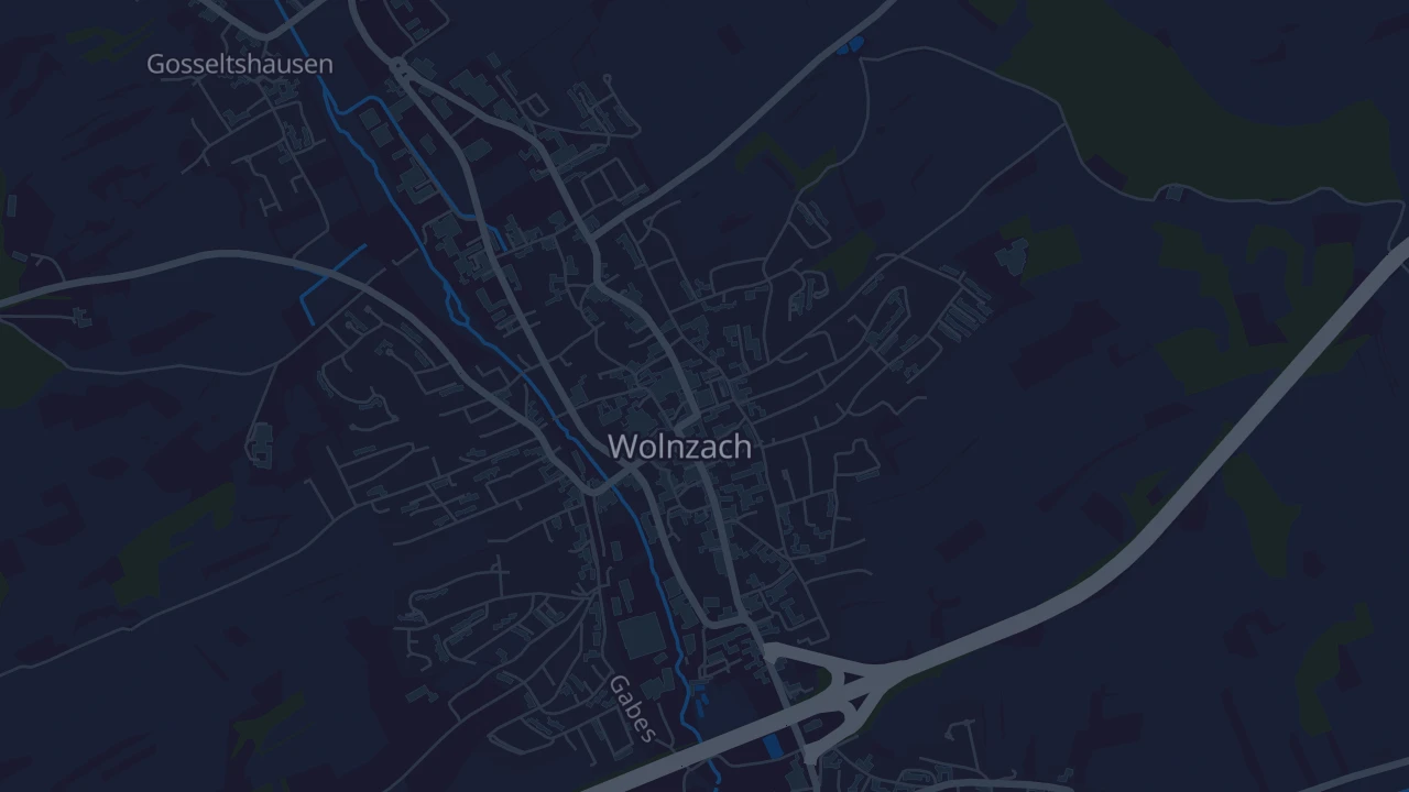 Karte von Wolnzach
