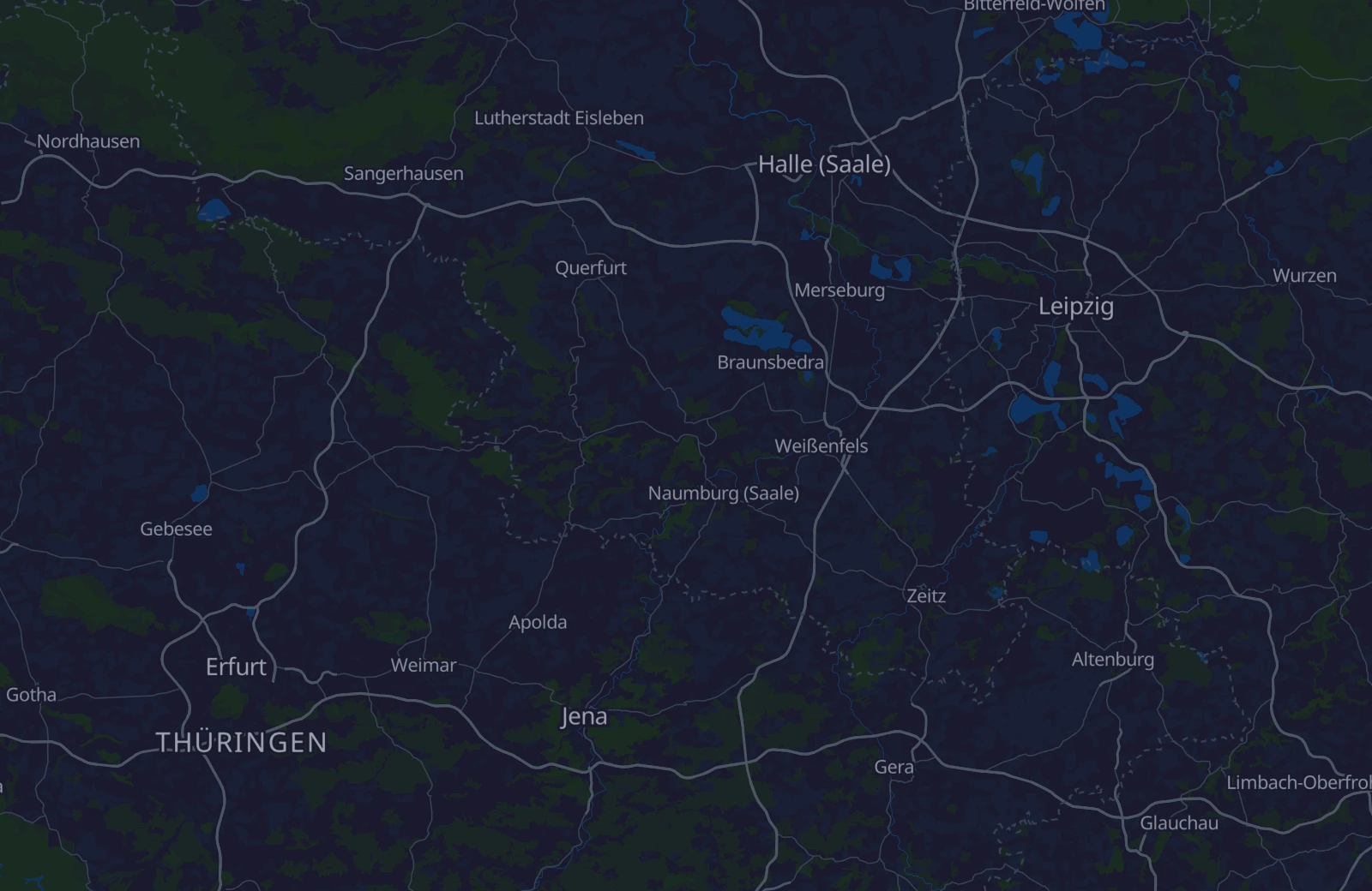 Karte: Umkreis von 32 km