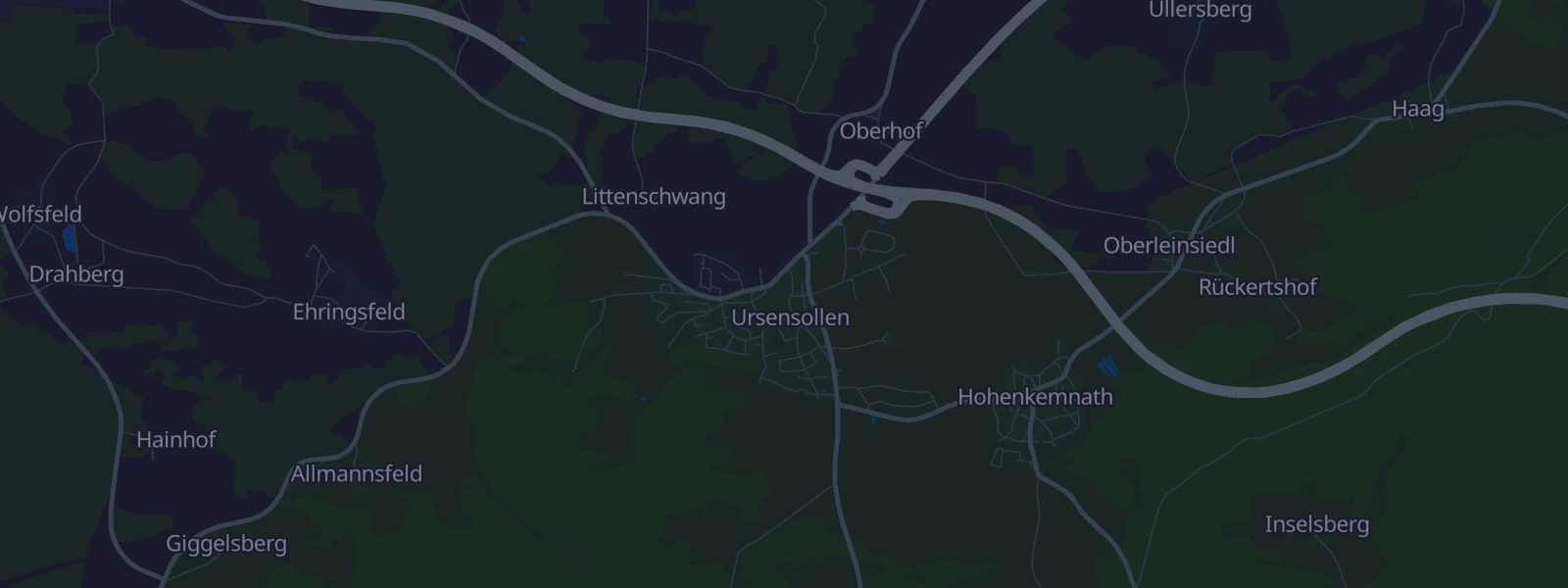 Karte von Ursensollen