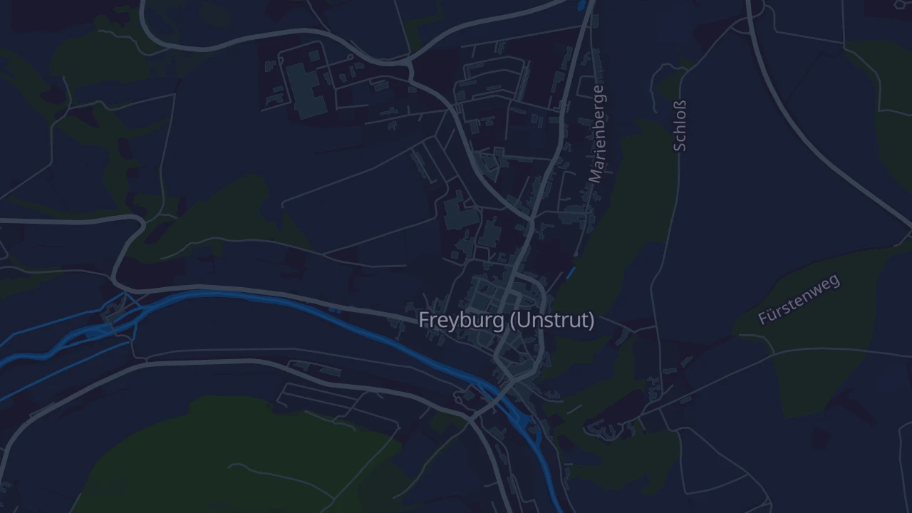 Karte von Freyburg