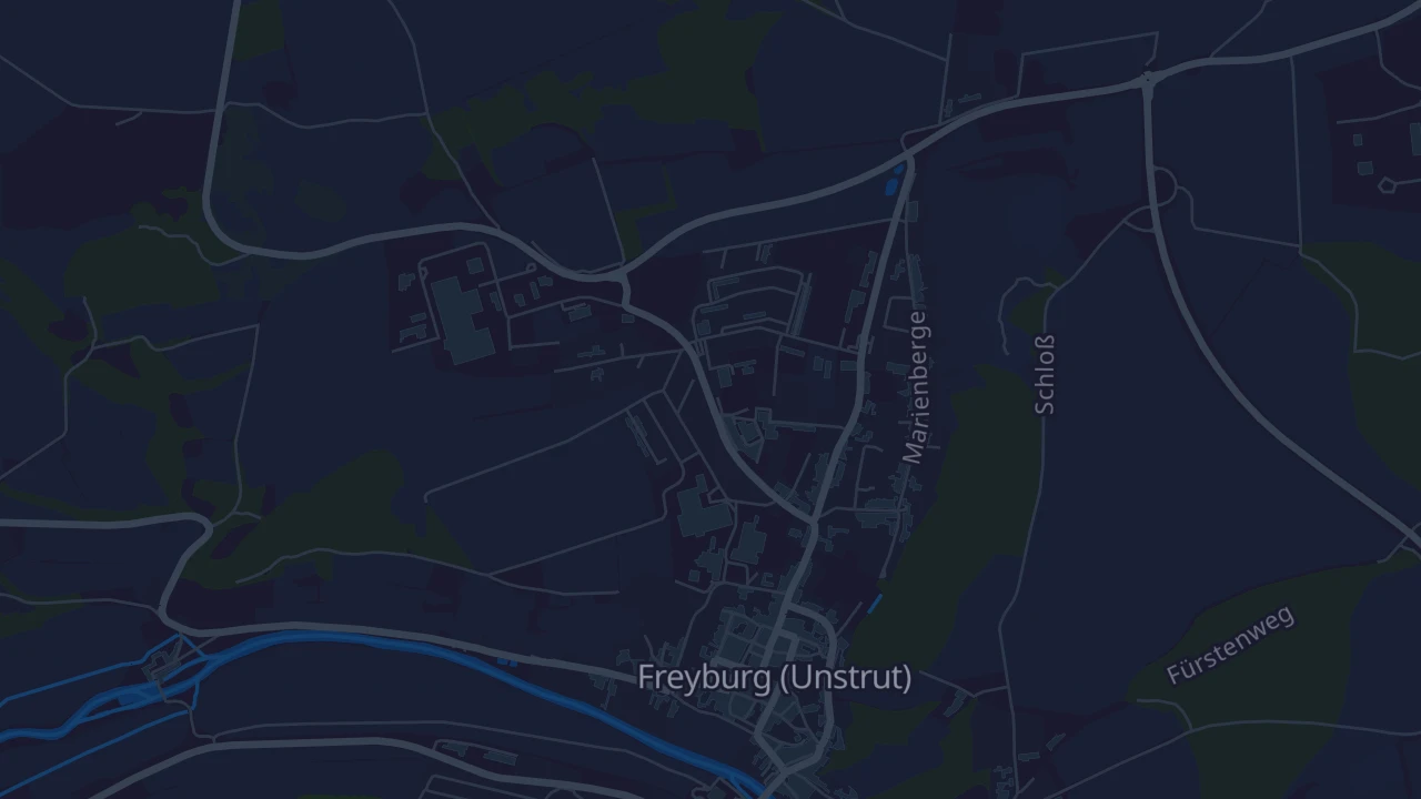 Karte von Freyburg