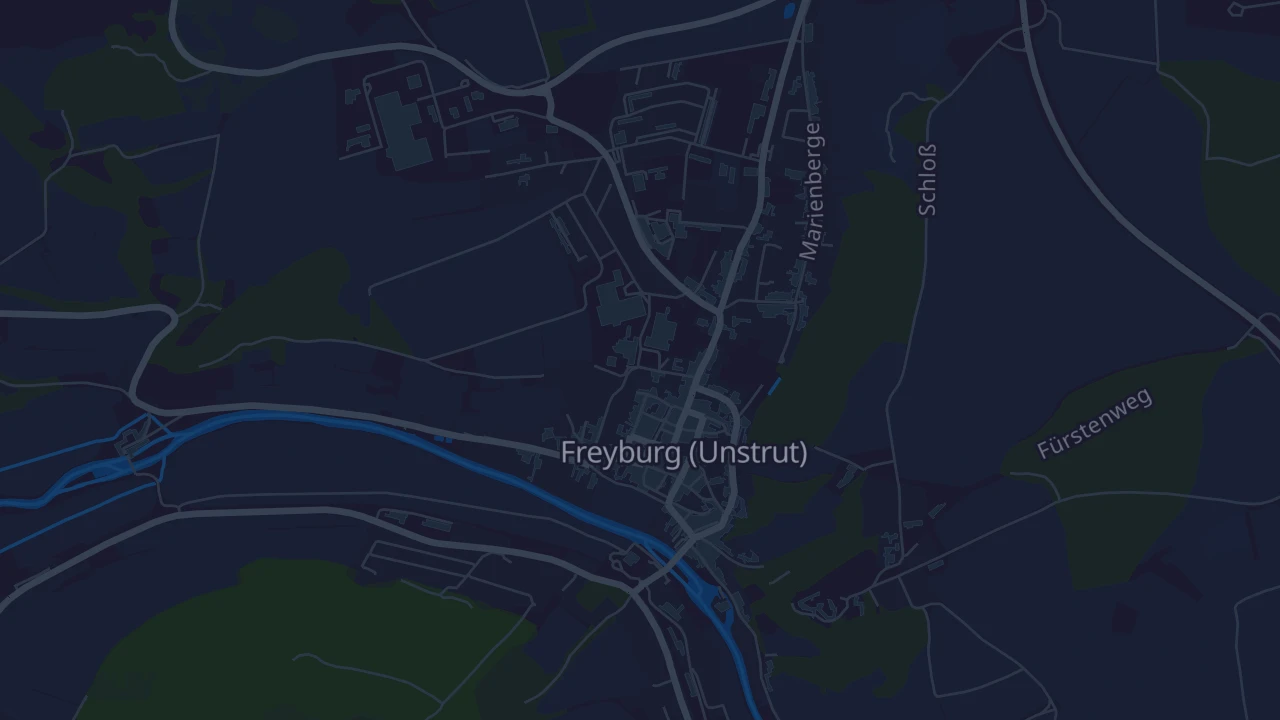 Karte von Freyburg