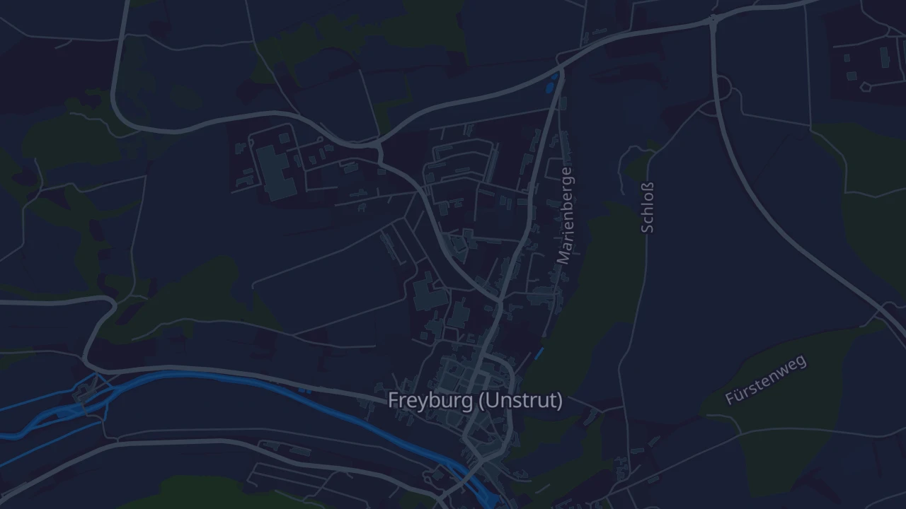 Karte von Freyburg