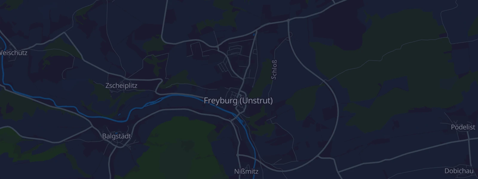 Karte von Freyburg