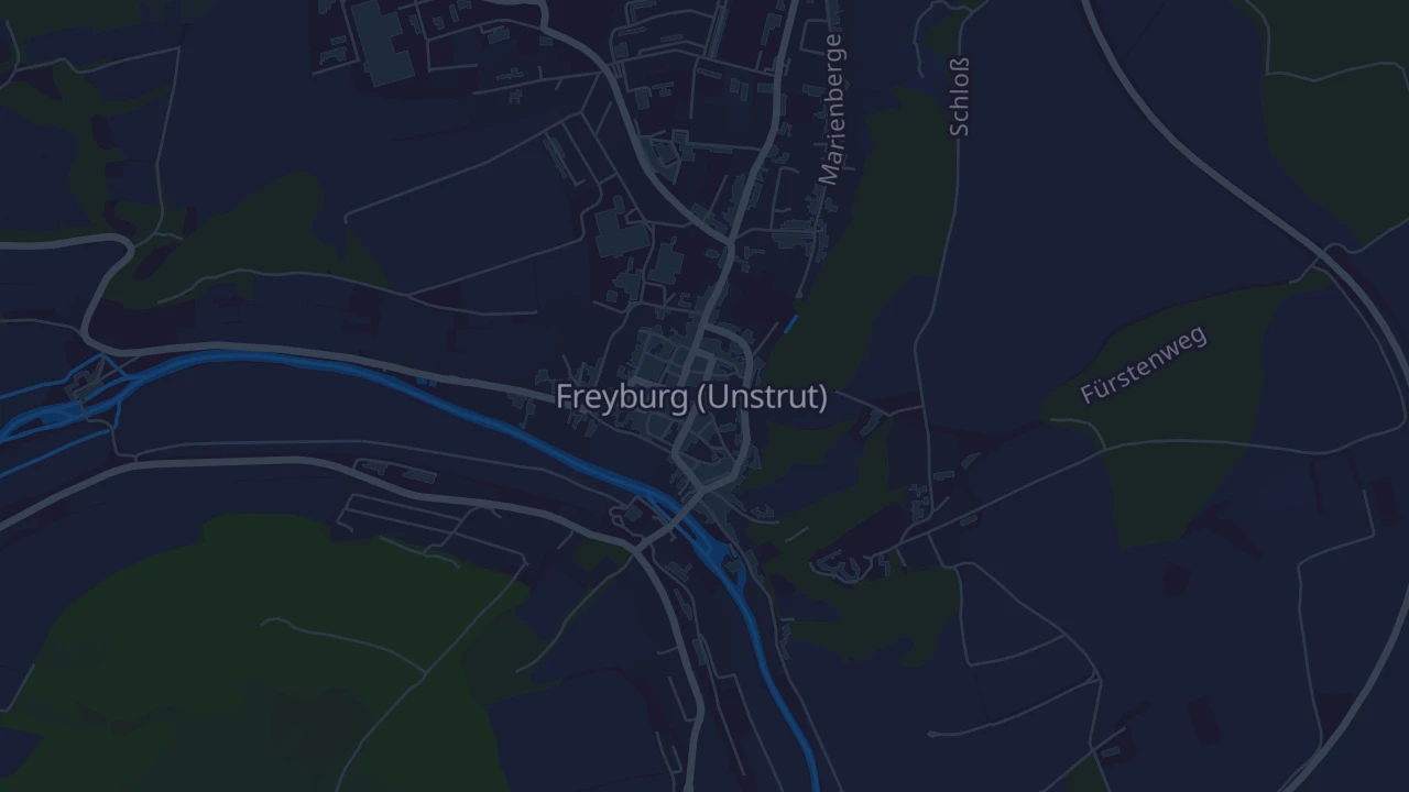 Karte von Freyburg