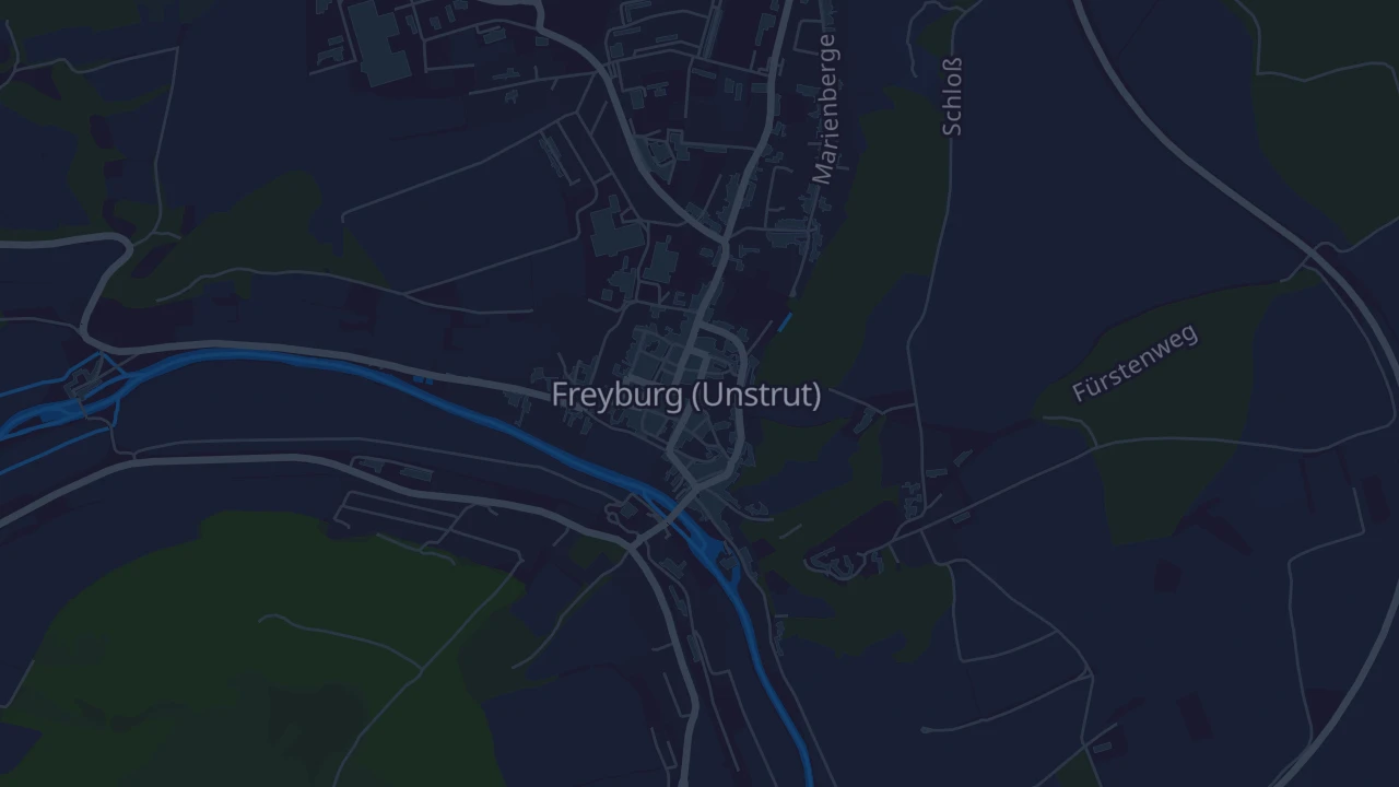 Karte von Freyburg