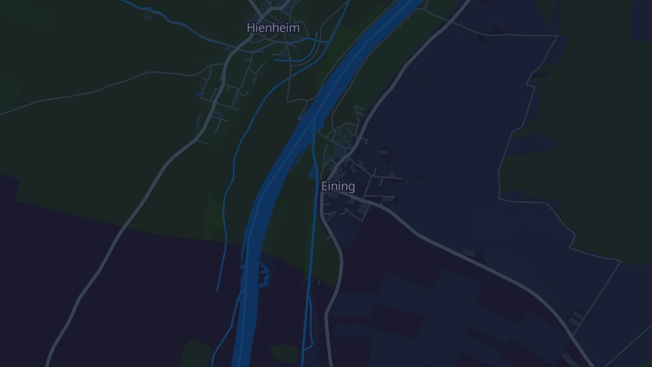 Karte von Neustadt an der Donau
