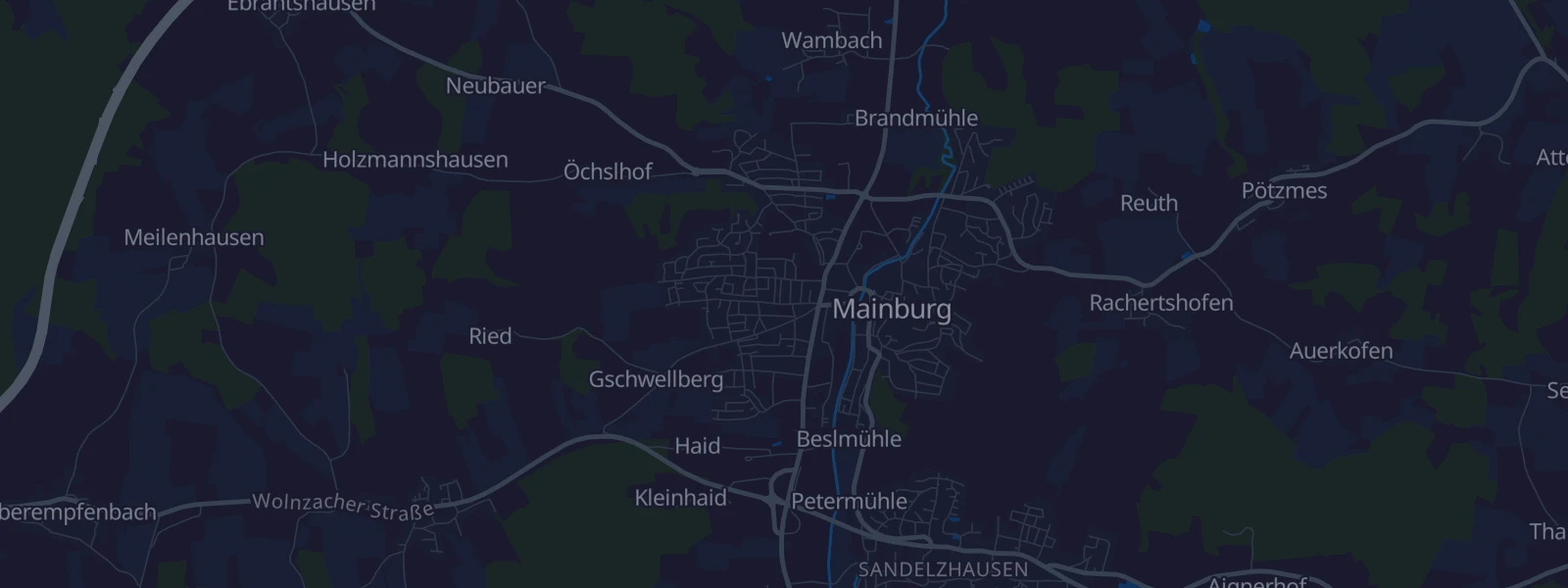 Karte von Mainburg