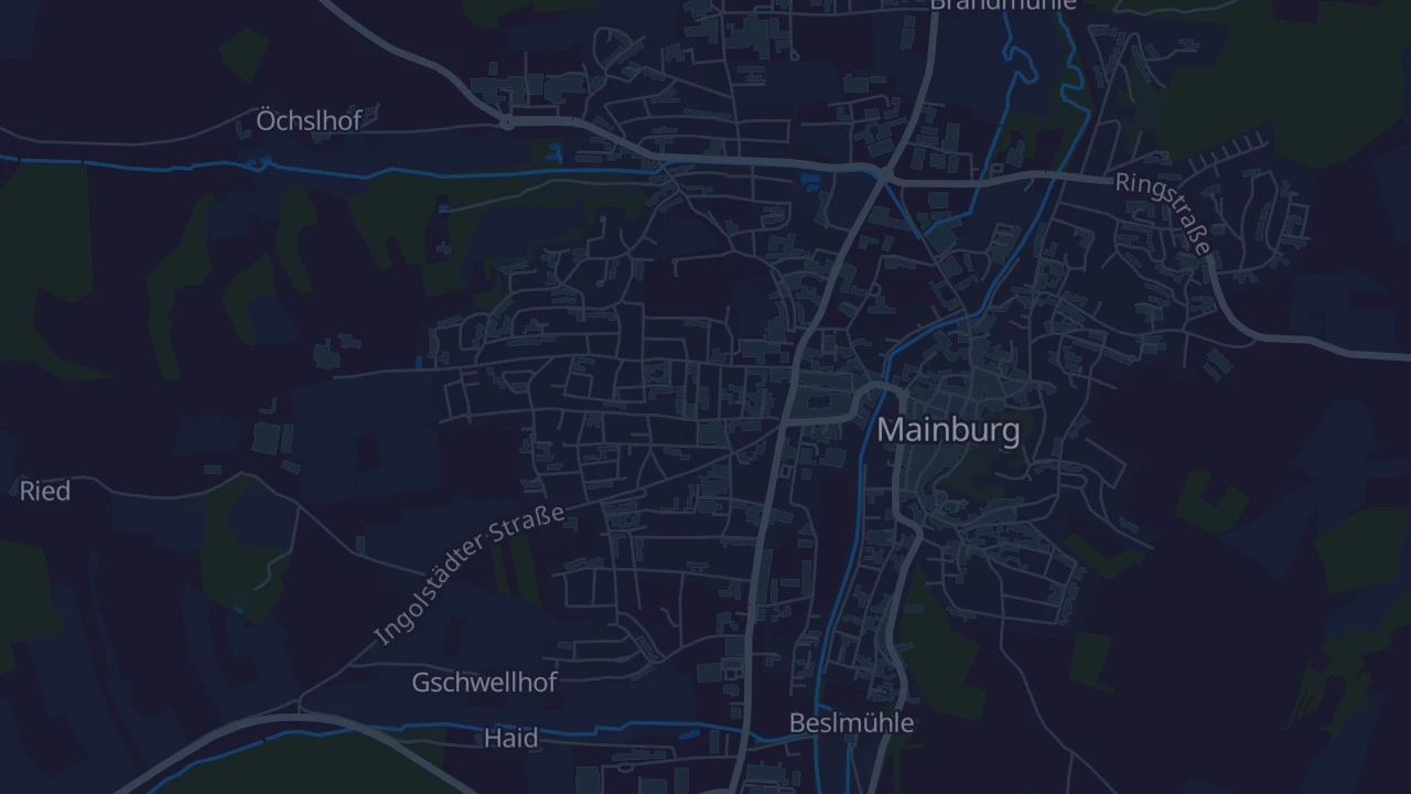 Karte von Mainburg
